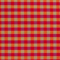 Rood - oranje geweven ruit
