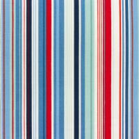 Rood aqua blauwe streep FQ
