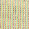 Wit-ivoor met fijn blauw groen rood geel zigzag streepje