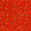 6283 - Oranje met veelkleurige driehoekjes