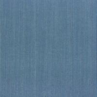 Blauw met fijn wit streepje