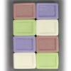 ZE6339 - Gelrebloem Provencaalse Zeepjes 8 stuks mix