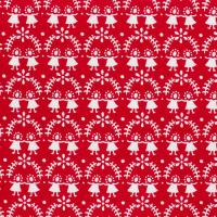 Rood met witte dansmariekes