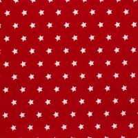 Rood met witte sterren