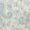 6433 - Off-white met wit-beige bloemen en paisly