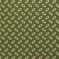 groen met beige stipje en bruin figuurtje FQ
