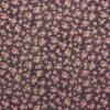 6482 - paars/aubergine met trosjes kleine roosjes