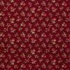 6507 - Rood met lichter bloemetje en takje