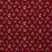Rood met lichter bloemetje en takje