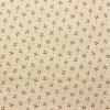 FQ6512 - creme/beige met bruin bloemetje en rood stipje FQ