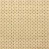 6517 - Creme/beige met donkerder ovaaltje en tipjes in ruit