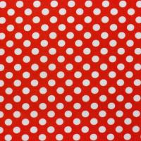 Oranje met 9mm witte dots