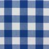 FQ6544 - Blauwe ruit geweven (1 inch ruit) FQ