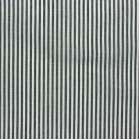 Zwart Geweven Strepen (ca 2,5 mm) FQ