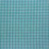 FQ6624 - Aqua-Turquoise Geweven Ruiten (ca 2,5 mm streep) FQ