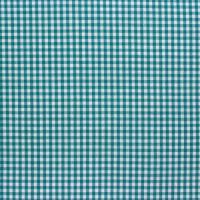Aqua-Turquoise Geweven Ruiten (ca 2,5 mm streep)