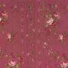 FQ6643 - Roze (oud-) met roosjes en rozenlint FQ