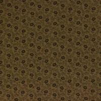 Donkerbeige met bruine kleine bloemetjes FQ