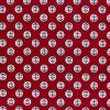 6678 - Rood met anker in een witte cirkel