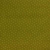 Groen met klein lichtgroen bloemetje