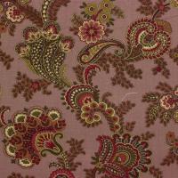 Lichtpaars met paisley motief en bloemen FQ