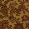 6693 - Middenbeige met paisley motief en bloemen