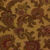 Middenbeige met paisley motief en bloemen