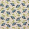 FQ6712 - Creme met blauwe bloemen - Painted Lily Blue FQ