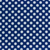 Blauw met witte dots ca 9mm