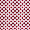 6782 - Wit met rode dots ca 9mm