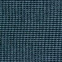 Licht blauw met donkerblauwe geweven Pied de Poule flanel