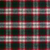6875 - Wit-DonkerGroene ruit met rode en zwarte rand (Classic Tartans)