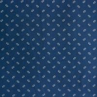 Grijs-blauw (licht) met ivoor figuurtje
