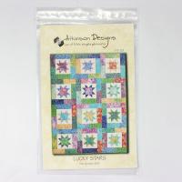 Lucky Stars Quiltpatroon voor diverse maten.